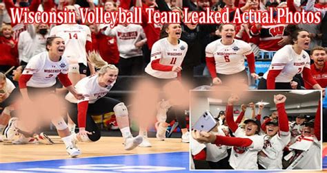 wisconsin vb team leak|Wisconsin womens volleyball team private photos,。